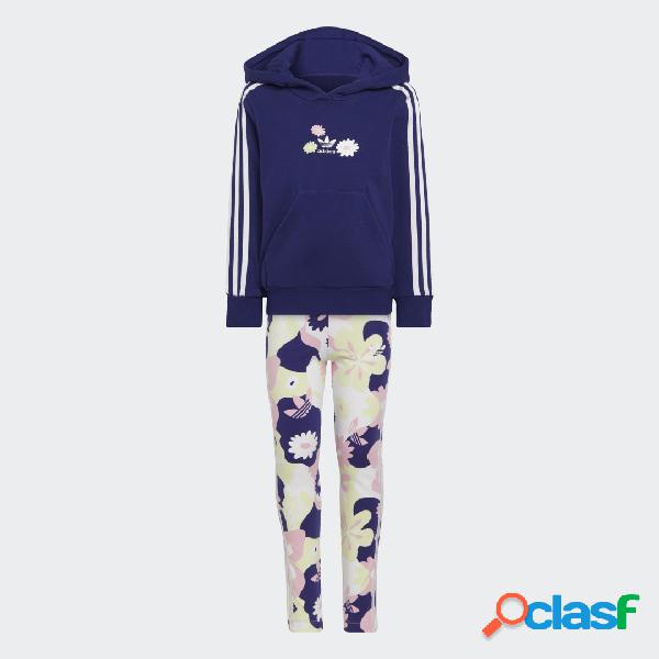 Completo Flower Print Hoodie and Tights
