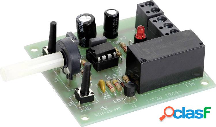 Conrad Components 191280 Relè temporizzato KIT da costruire