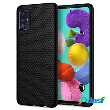 Cover in TPU Spigen Liquid Air per Samsung Galaxy A51 - Nera