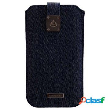 Custodia Commander Milano per Smartphone - XXL 5.2 - Jeans