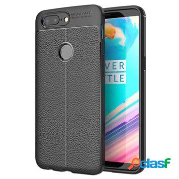 Custodia in TPU Slim-Fit Premium per OnePlus 5T - Nera