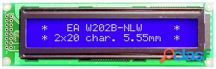 DISPLAY VISIONS Display a 7 segmenti Blu-Bianco 5.55 mm 3.3