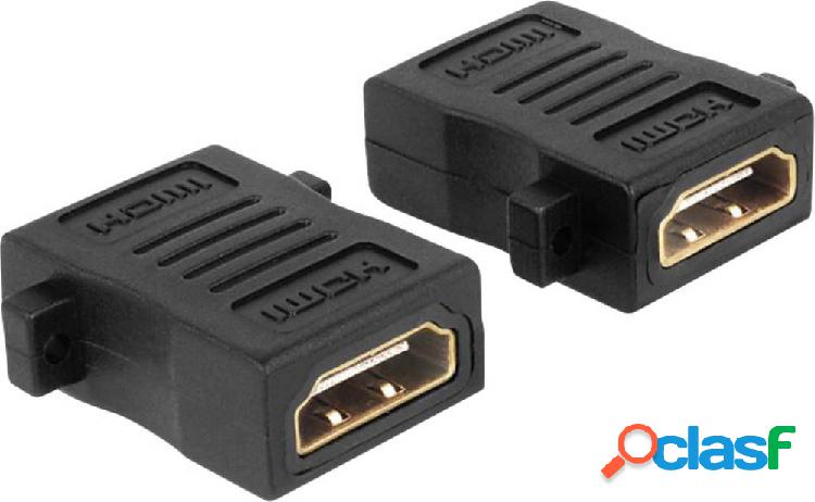 Delock 65509 HDMI Adattatore [1x Presa HDMI - 1x Presa HDMI]