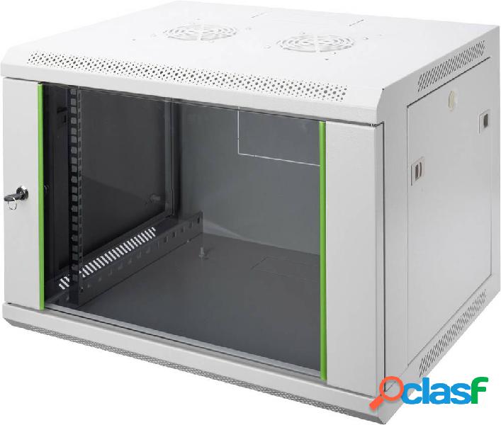 Digitus DN-19 09-U-EC Armadio rack da parete 19 (L x A x P)