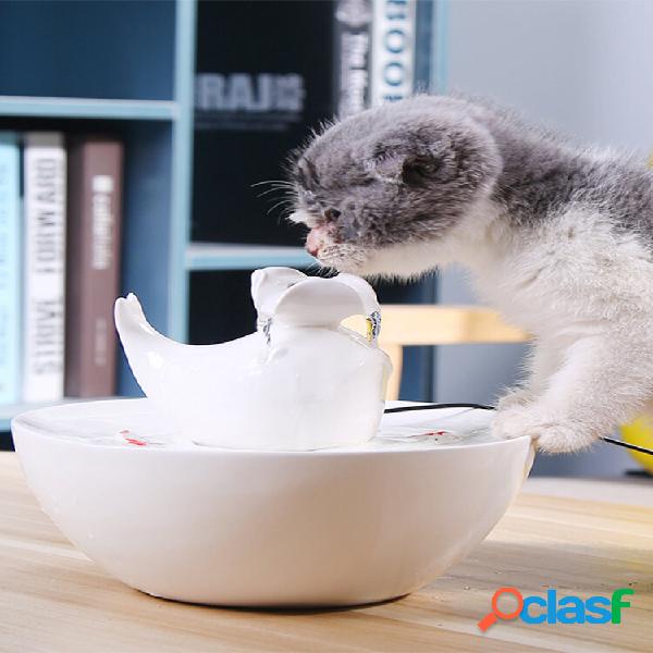 Distributore dacqua in ceramica per gatti Circolazione