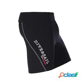 DiveSail Men's 1.5mm Wetsuit Shorts Bottoms Neoprene High
