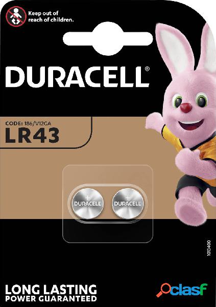 Duracell AG12 Batteria a bottone LR 43 Alcalina/manganese 73