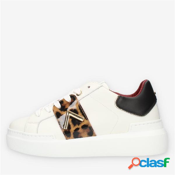 ED PARRISH SNEAKERS Alte Donna Bianco