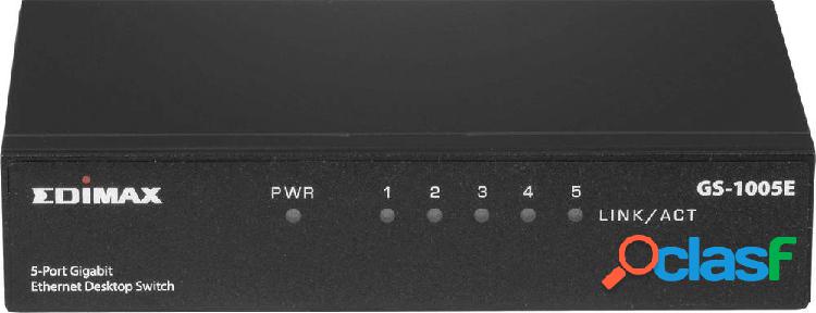 EDIMAX GS-1005E Switch di rete RJ45 5 Porte 1 GBit/s