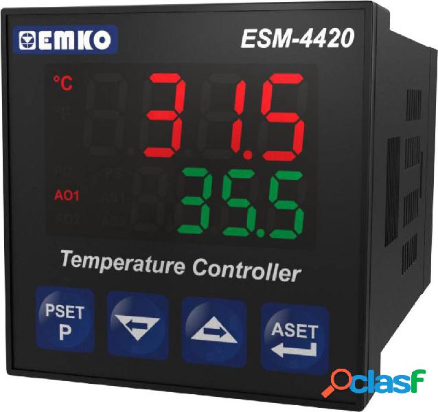 Emko ESM-4420 2 punti, P, PI, PD, PID Termostato J, K, R, S,