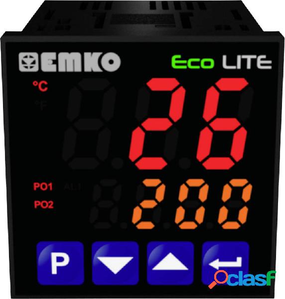 Emko ecoLITE.4.6.1R.0.0 Termostato Pt100, J, K, R, S, T, L