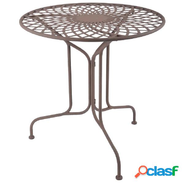 Esschert Design Tavolo in Metallo Stile Old English MF007
