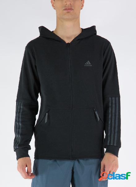 FELPA CON CAPPUCCIO AEROREADY MOTION SPORT FULL-ZIP