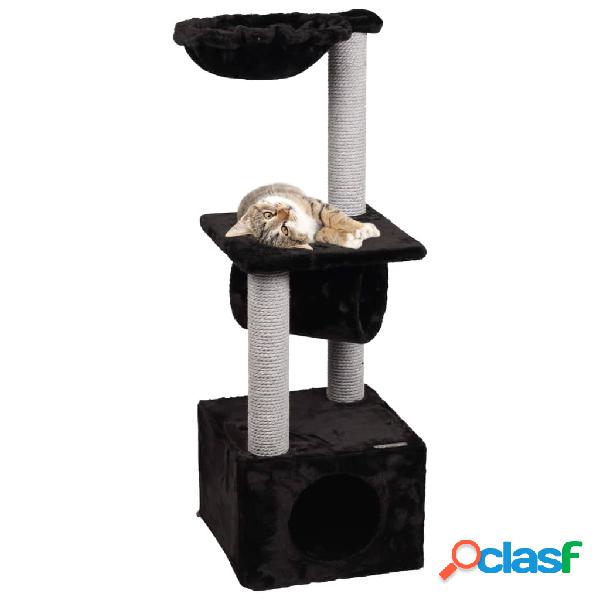 FLAMINGO Albero Tiragraffi Gulf Nero 35x35x103 cm