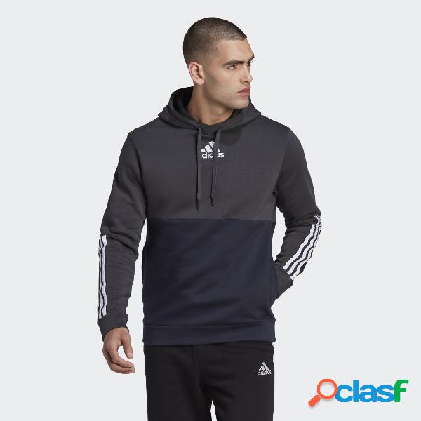 Felpa con cappuccio Essentials Colorblock Fleece