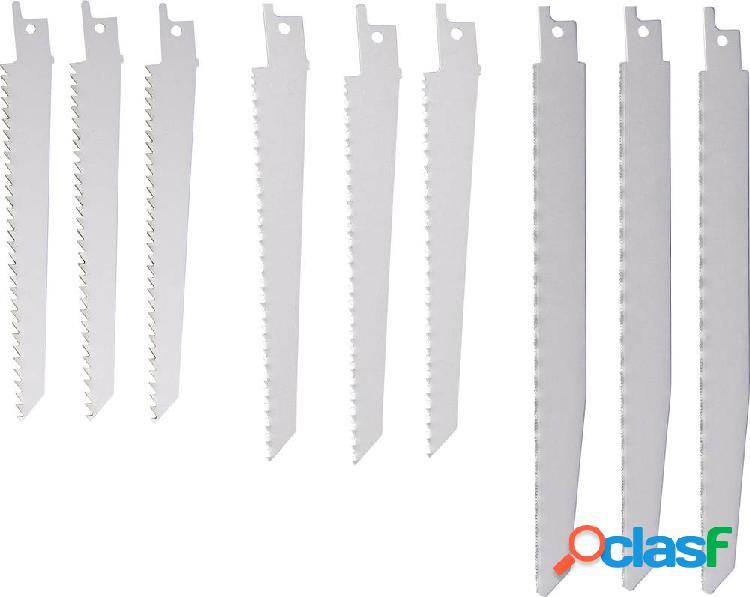 Ferm RSA1001 Sabelsageblatt-Set 9pz. 1 KIT