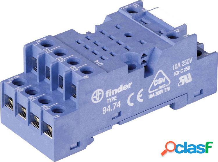 Finder 94.74 Zoccolo per relè Finder 55.32, Finder 55.34,