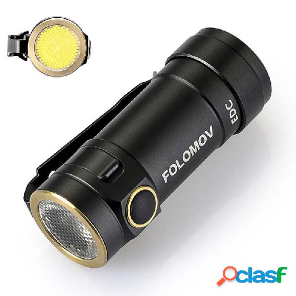 Folomov C2 XT-E 525lm Torcia EDC ultra-compatta con ricarica