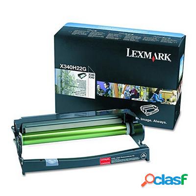 Fotoconduttore Lexmark X340H22G originale NERO