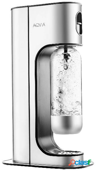 Gasatore acqua 340550 acciaio inox incl. 2 bottiglie in PET