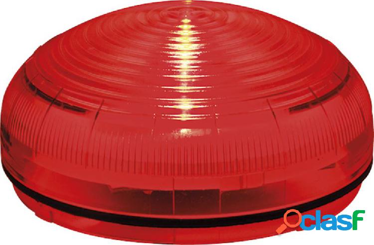 Grothe luce lampeggiante MWL 8952 38952 Rosso Luce flash,