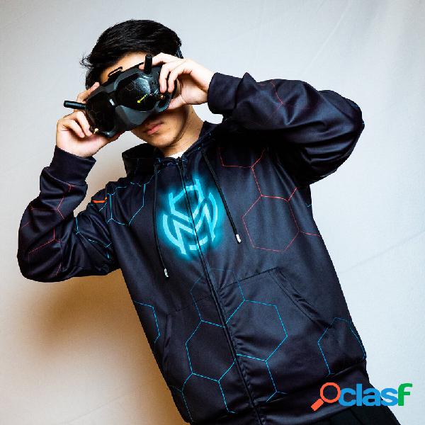 HOMFPV RC Coat S / M / L / XL Giacca con cappuccio per volo