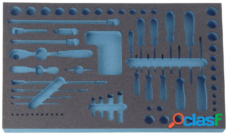 Hazet 163-53L 163-53L Inserto in schiuma (L x L) 519 mm x
