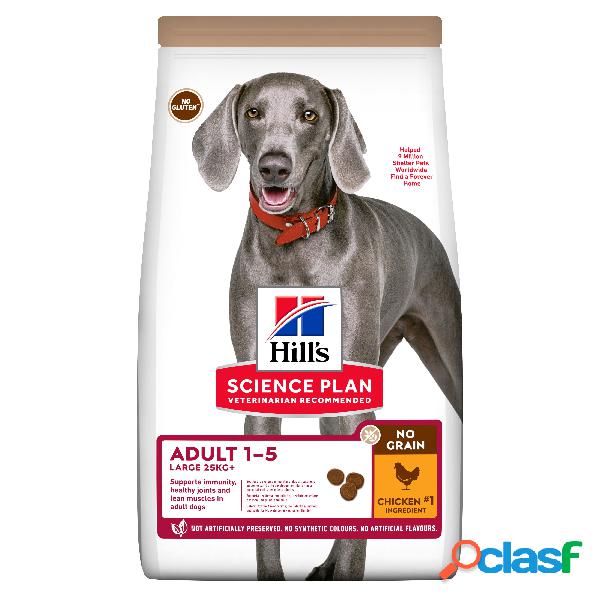 Hills Science Plan Dog Large BreedNo Grain con Pollo 12 kg