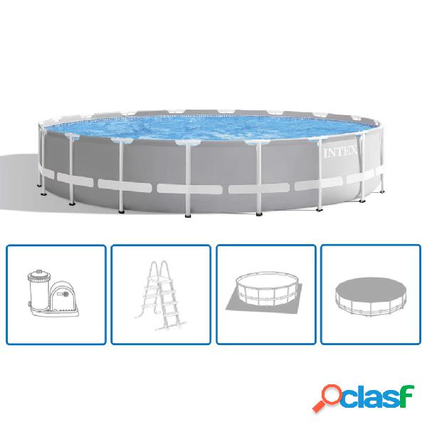 INTEX Prism Frame Set Piscina Rotondo 549x122 cm 26732GN