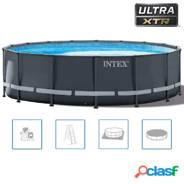 INTEX Ultra XTR Frame Set Piscina Rotondo 488x122 cm 26326GN