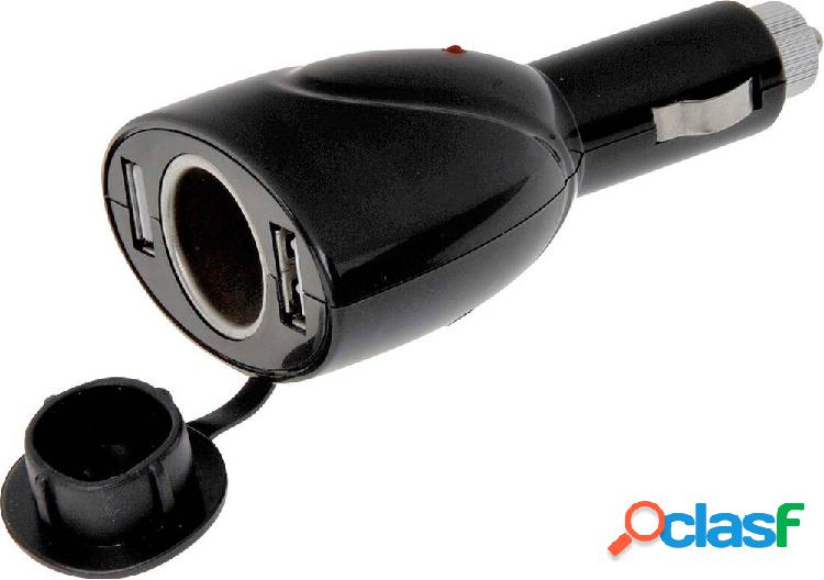 IWH Spina doppia USB + presa 12 volt Portata massima