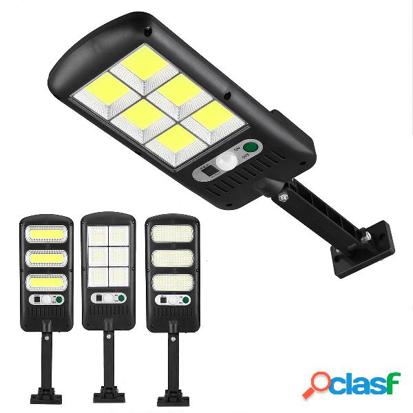 Impermeabile LED COB solare Lampione stradale PIR Sensore di