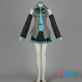 Inspired by Vocaloid Miku Anime Cosplay Costumes Japanese