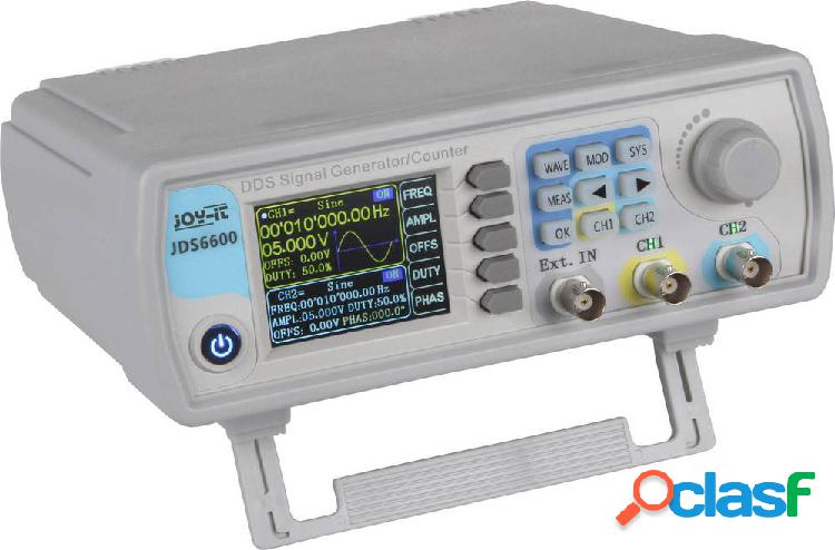 Joy-it JT-JDS6600 Generatore di funzioni 15 MHz - 0.01 µHz