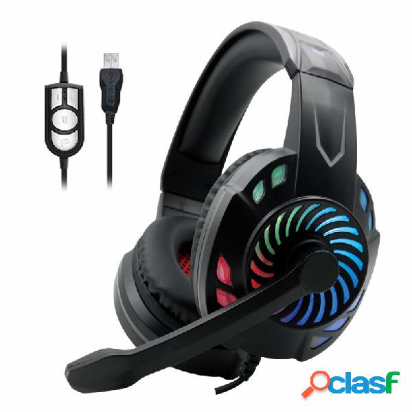 KOMC KM666 Cuffie da gioco Cuffie con cavo super stereo