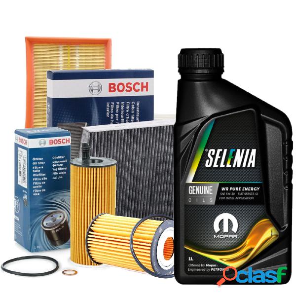 Kit tagliando filtri completo + olio motore per FIAT PANDA