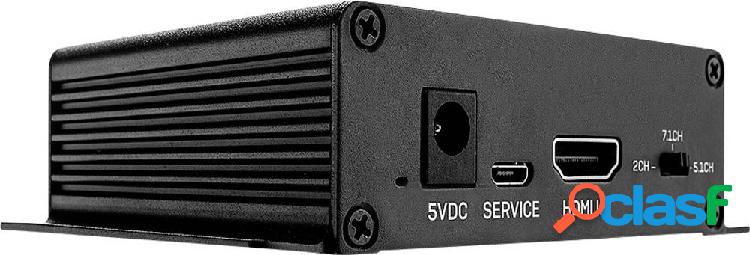 LINDY Audio Estrattore HDMI 18G Audio Extractor [HDMI -