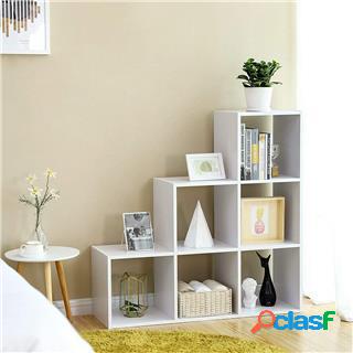 Libreria CHANTAL, 6 Scomparti Cubici, 97,5x29x97,5 cm, In
