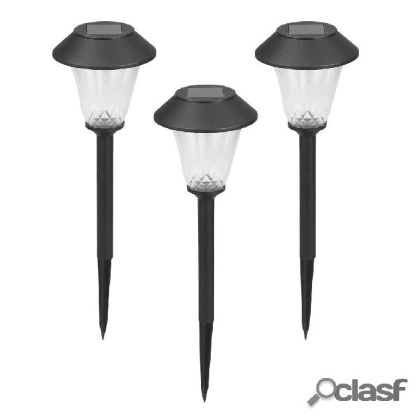 Luxform Set Completo di Luci Solari da Giardino a LED 3 pz