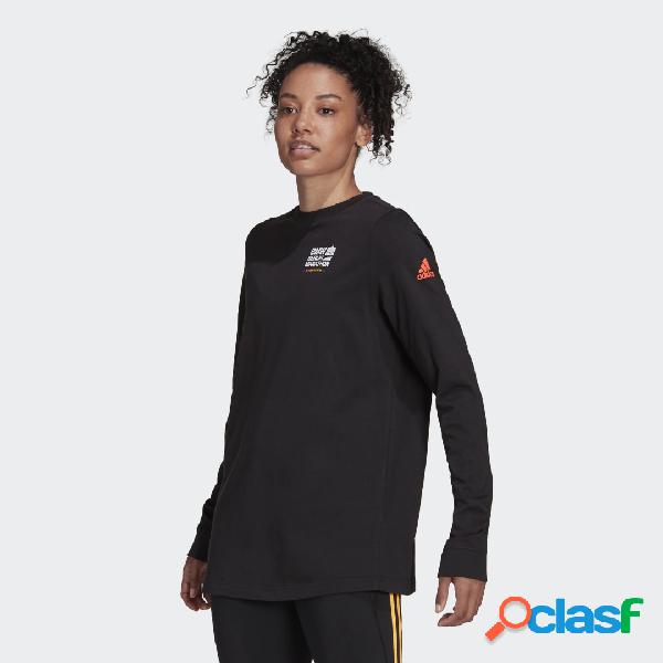 Maglia Berlin Marathon Long Sleeve Floral Graphic
