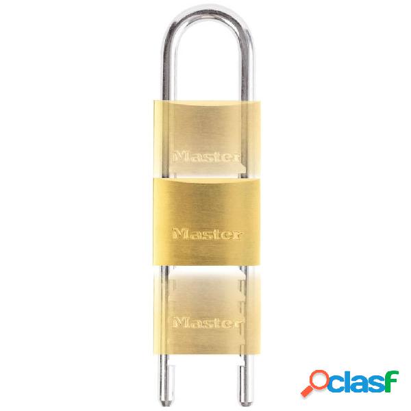 Master Lock Lucchetto con Anello Regolabile in Ottone 50 mm