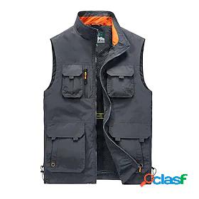 Mens Sleeveless Fishing Vest Vest / Gilet Outdoor Summer