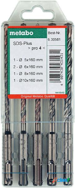 Metabo 630581000 Kit punte perforatrici 5 parti 5 mm, 6 mm,