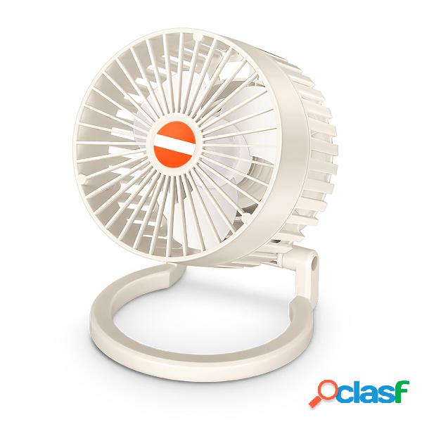 Mini ventilatore da tavolo da 2,5 W Ventola di ricarica USB