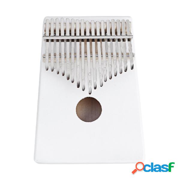 NAOMI K06 17 tasti Kalimba Wihte Thumb Piano Musical