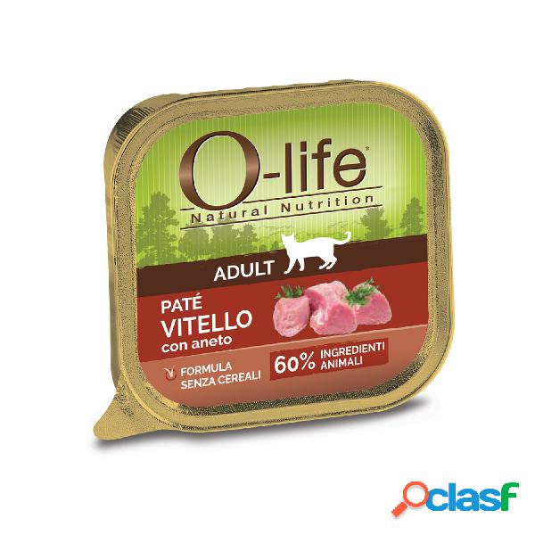 O-Life Cat Adult Paté di Vitello con aneto 85 gr