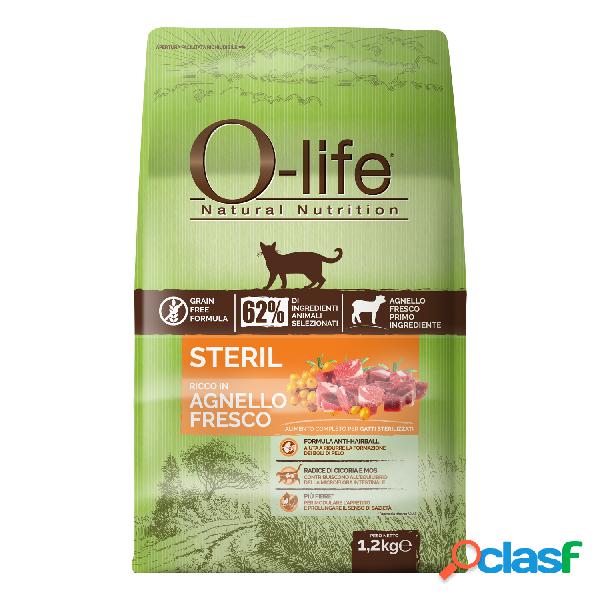 O-Life Cat Adult Sterilised Agnello 1,2 Kg