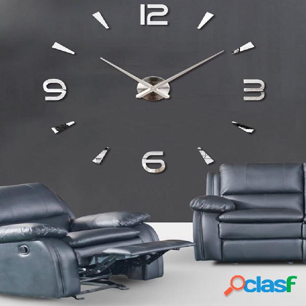 Orologio da parete digitale creativo con specchio acrilico