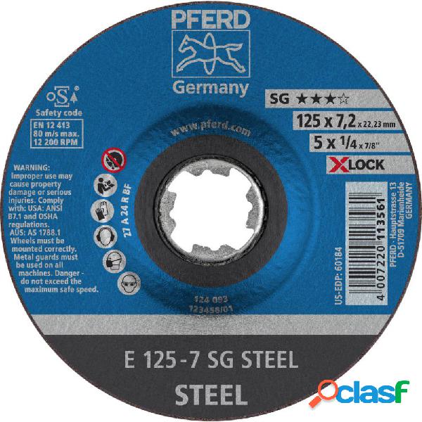 PFERD 62211225 Disco di sgrossatura con centro depresso 125