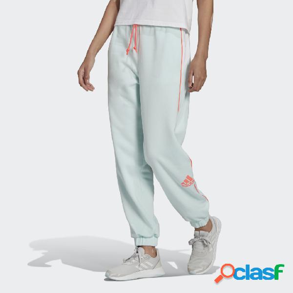 Pantaloni Essentials Colorblock Loose